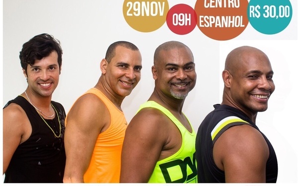 E vamos de Zumba, a dança das academias.