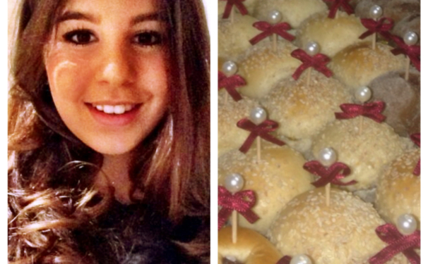 Maria Antônia despontando...