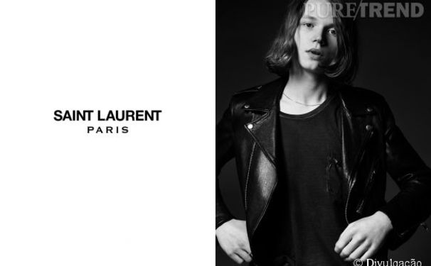 O mais novo garoto da Saint Laurent.