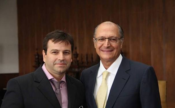 Walter Viterbo no Palácio dos Bandeirantes