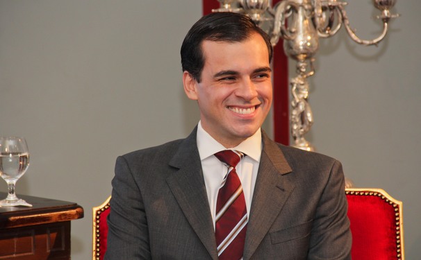 Sandro Barros na Sapucaí