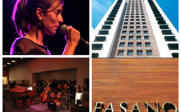 Anna Setton na noite do Baretto