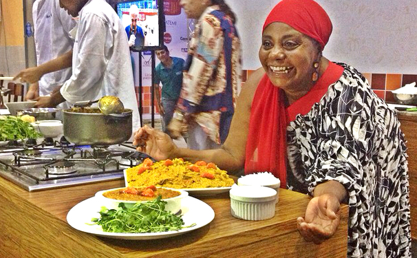 Dadá no Mercado do Rio vermelho...