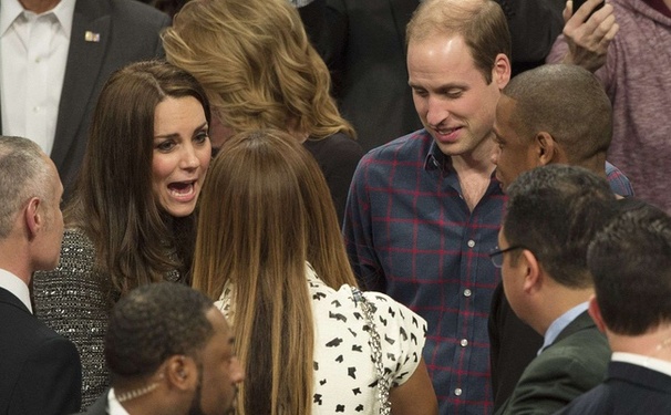 William e Kate nos EUA