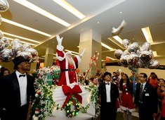 Shopping Barra inaugurou decoração com o tema "Felicidade e Paz"