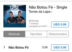 Torres da Lapa lança single no iTunes