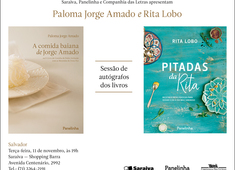 Escritoras lançam livros de receita no Shopping Barra amanhã (11)