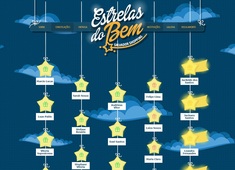 Projeto "Estrelas do Bem" presenteia crianças carentes