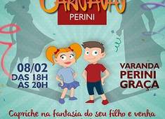 Criançada terá Bailinho de Carnaval no próximo domingo