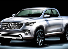 Vem por ai a primeira pick-up da  Mercedes-Benz