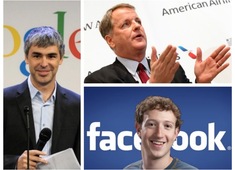 Grandes CEOs dispensam salário.