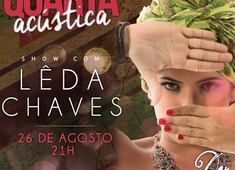 LÊDA CHAVES CANTA SUCESSOS DA MPB E DO SAMBA NO DON SUSHI