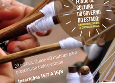  Editais Setoriais 2016 do Fundo de Cultura da Bahia