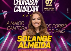 Solange Almeida e seu primeiro show em Camaçari
