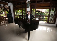 O pianista internacional Andrea Borselli na Bahia