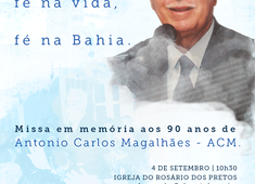 Missa em memória aos 90 anos de ACM
