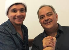 Renato Linhares comandando a agenda de Netinho