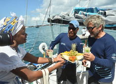 Leonardo Chicourel e José Guilherme Caldas concluíram a regata Transat Jacques Vabre