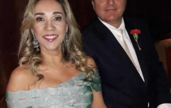 Lila e Daniel Kunz em festa 