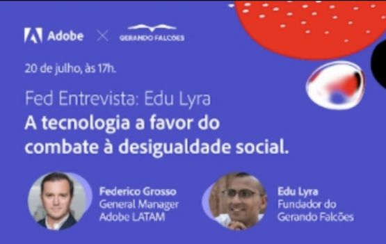 Adobe e Gerando Falcões debatem sobre o papel da tecnologia no combate à desigualdade social