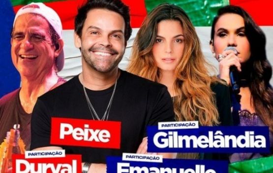 Axézin de Natal vai homenagear Durval Lelys, Gilmelândia e Emanuelle Araújo