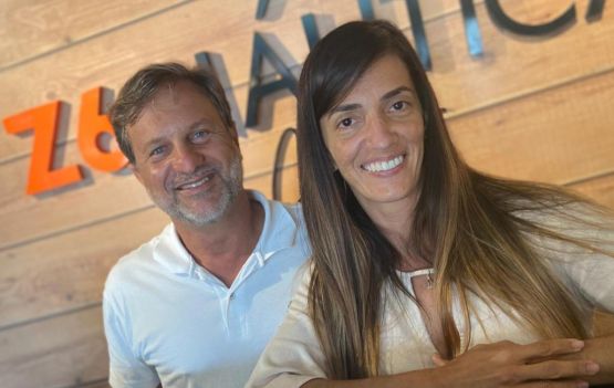 Wallace e Agatha Wicks, os organizadores do Bazareco - o Bazar Náutico beneficente.