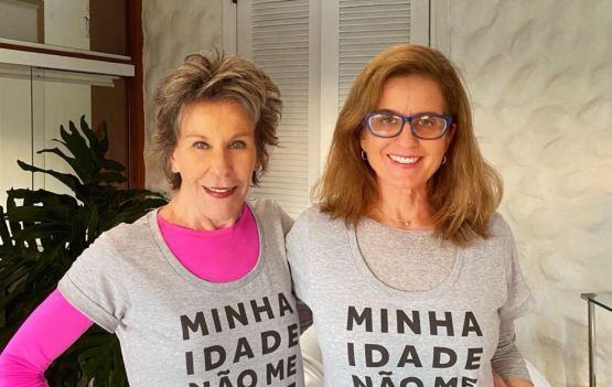 Carla Leirner e Sylvia Loeb lançam movimento que combate o preconceito contra pessoas maduras, chamado de ageísmo ou etarismo. Foto divulgação 