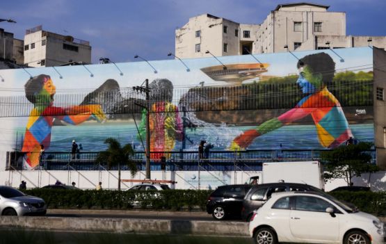 Novo mural de Eduardo Kobra em Niterói Alex Ramos/Divulgação