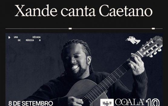 Coala Festival anuncia show de Xande de Pilares cantando Caetano Veloso