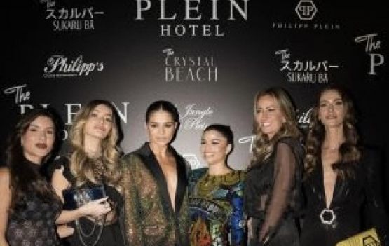 Celebridades brasileiras marcam presença em desfile SS25 de Philipp Plein