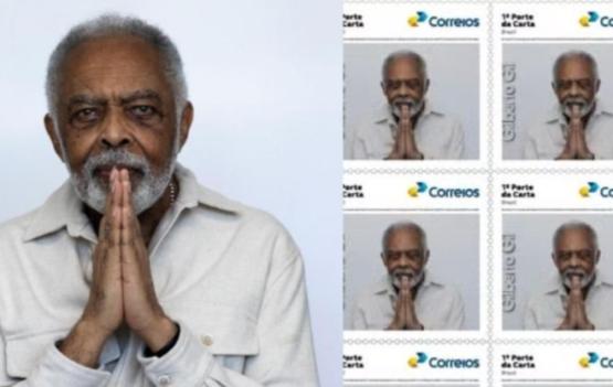 Gilberto Gil é homenageado com selo dos Correios, celebrando seu legado na cultura brasileira