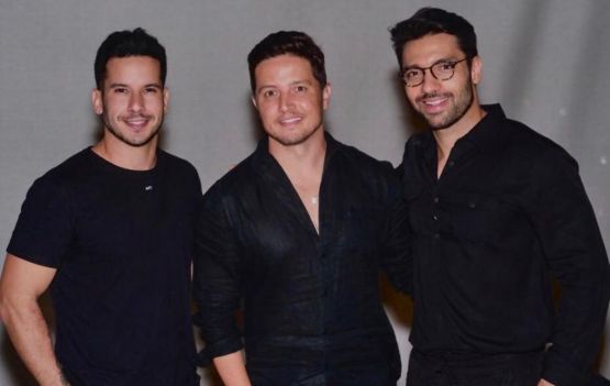 Carlos Carvalho, Junior Piacesi e Nildo José.