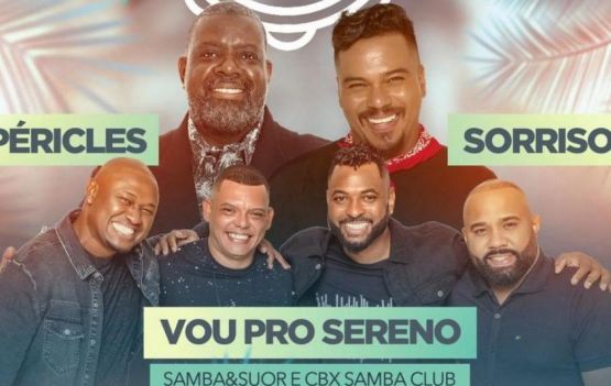 Monstros do samba como Péricles e Sorriso Maroto no Bonfim Privilege