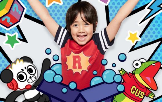 Um menino de apenas oito anos  foi apontado como o youtuber mais bem pago de 2019.