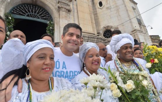ACM Neto diz que momento é de gratidão em última Lavagem do Bonfim como prefeito