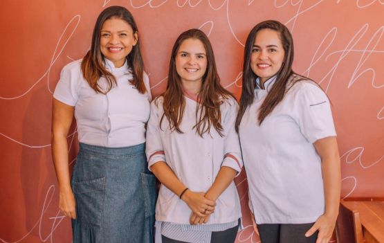 Karine Poggio, Victoria Cintra e Vanessa Damasio - Foto Maria Romano
