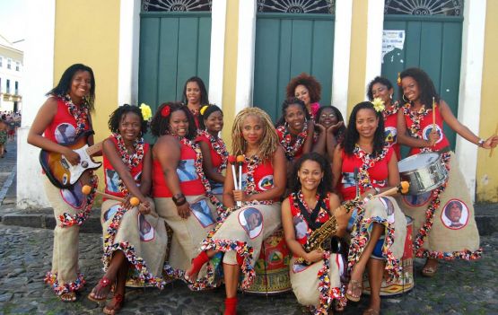 A banda Didá se apresenta às 12 horas - foto divulgação