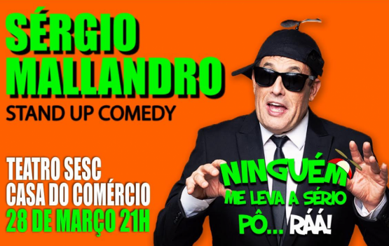 Serginho Mallandro volta a Salvador