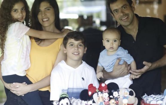 Aniversário de Bernardo Corrêa, herdeiro de Ana e Thiago. 