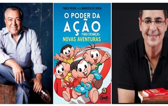 Escritor Paulo Vieira lidera o ranking nacional dos mais vendidos no final de semana e já anuncia as novas aventuras com Mauricio de Souza