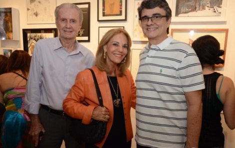 José Carlos Santanna, Ana de Paula e Renato Santanna - Foto: Marco Rodrigues