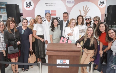 Bell Marques e Voluntárias Sociais - Foto Fabio Cunha