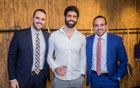 Joel Mendes, Simon Carrazzone e João Paulo Severo