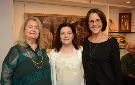 Clélia Mendonça, Tessy Callado e Laura Carneiro