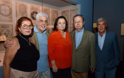 Solange e Luiz Henrique Fonseca, Helena Severo, Francisco Weffort e Sergio Costa e Silva