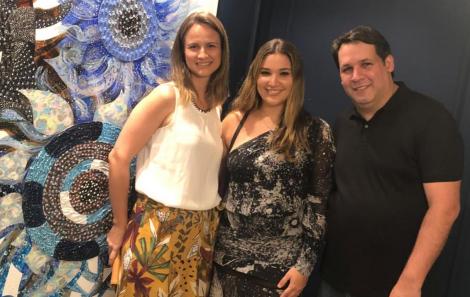 Esposa de Zeca Fernandes, Daniela Alencar e Zeca Fernandes
