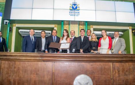 A cearense Christianne Peleteiro recebeu o título de cidadã soteropolitana