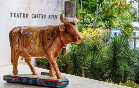 COW PARADE - Vacas nas Ruas -Carlinhos Brown - Foto Ulisses Dumas