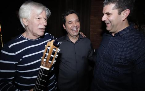 Luiz Claudio Ramos, Luis Martins e Guilherme Chalhoub