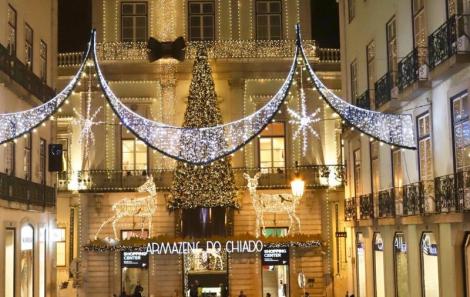 Veja que lindo o Natal de Lisboa 